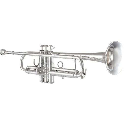 Trompette professionnelle en si bémol Bach 170 Stradivarius 43 Bell Series avec Leapipe standard plaqué argent