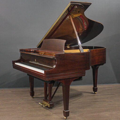 Steinway Model M 5'7'' Player Grand Piano Dark Mahogany