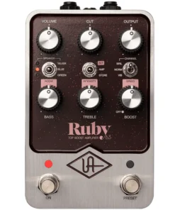 Pédale d'émulation d'ampli UAFX Ruby '63 Top Boost avec Bluetooth